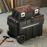 $49.98 Sams Club (FS at $50 PLUS) Heavy-Duty Keter Masterloader Rolling ToolBox + 18in Cantilever Organizer / Telescoping Handle