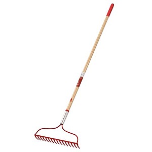 $20 ACE HARDWARE PICK UP Ace 60 in. 16 Tine Steel Bow Rake Wood Handle