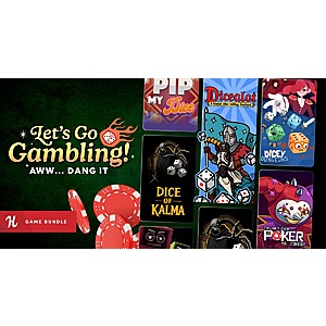 HUMBLE BUNDLE $7-12 Six to Nine Titles Gambling Game Bundles PC Download