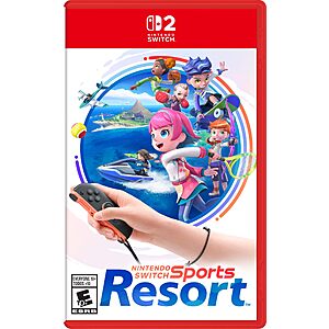 PREORDER: $49.94 AMAZON Nintendo Switch&trade; Sports Resort - Nintendo Switch 2 (released 10/22/26)