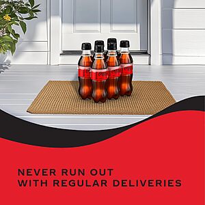 3/$11.19 or less S&S-MultiBuy 3 x Coca-Cola or Coke Zero Soft Drink Bottles, 16.9 fl oz, 6 Pack