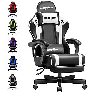 $69.95 FS AMAZON Gaming Chair for Adults Gamer Game Ergonomic PC Chair, 7-Point Support