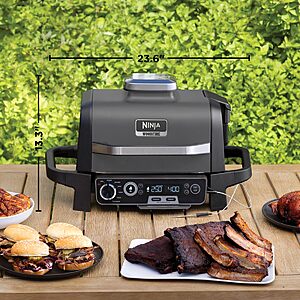 $330 FS AMAZON Ninja Woodfire&trade; Pro Outdoor Grill with Built-in Thermometer, OG751
