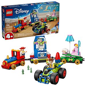 $32 AMAZON LEGO Disney and Pixar's Toy Story Celebration Train & RC Car Toddler Toy - Sensory and Pretend Play Building Set for Preschool Boys and Girls, Ages 4+ -