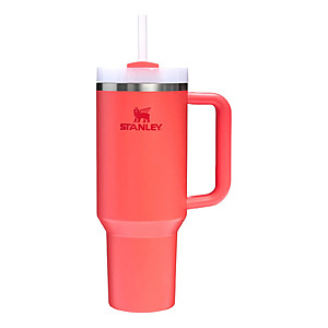 Stanley The Quencher H2.O Flowstate 40oz Tumbler, Hot Coral $22.99