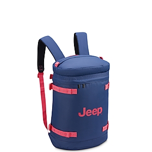 Jeep JS013C Cylindrical Backpack - Black or Navy $48