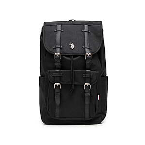 U.S. Polo Assn. Top Loader Flap Backpack (Black or Blue) $17 + Free Shipping w/ Walmart+ or on $35+