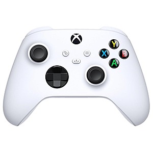 Microsoft Xbox Core Wireless Gaming Controller w/ 9' USB-C Cable (White) $38 + Free S&H w/ Amazon Prime