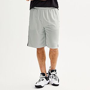 Tek Gear Men's 10.5" Basketball Shorts (Silver Spring) $5.24 at Kohl's w/ Free Store Pickup or Free Shipping on $49+