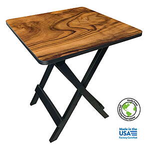 19" Ozark Trail Plastic Folding Outdoor Camp Side Table (Various) $15 + Free S&H w/ Walmart+ or $35+
