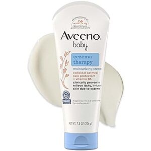 7.3-Ounce Aveeno Baby Eczema Therapy Moisturizing Cream $7.67 w/ S&S + Free Shipping w/ Prime or on $35+