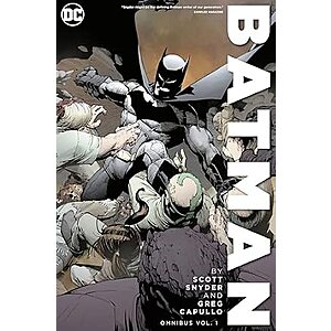 Batman by Scott Snyder & Greg Capullo Omnibus Vol. 1 $60.52 + Free Shipping