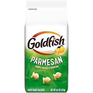 6.6-Ounce Goldfish Parmesan or Cheddar Cheese Crackers: 3 for $4.65 w/ S&S ($1.55 ea) + Free Shipping w/ Prime or on $35+