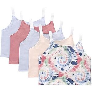 5-Pack Hanes Girls' Originals Cotton Blend Crop Cami Tanks (Blush/Periwinkle/Navy) $6.49 + Free Shipping w/ Prime or on $35+