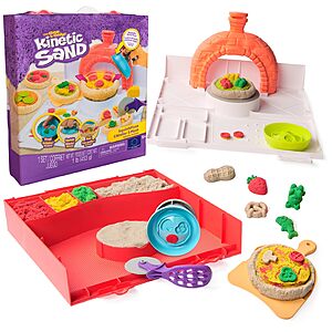 Kinetic Sand SquishPizza Playset w/ 1-Lb Sand, Oven, Tools & Accessories $8.81 + Free Shipping w/ Prime or on $35+