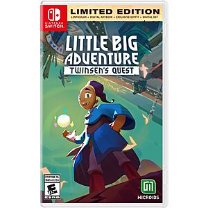 Little Big Adventure - Twinsen's Quest Limited Edition - Nintendo Switch Physical - $17.00 + Free Amazon Prime S&H