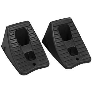 2 pieces Hopkins Towing Solutions RhinoGear Heavy Duty Wheel Chocks, Black, Resin, $7.51, Walmart