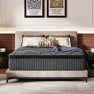 Avenco Noxa 12" Medium Memory Foam Hybrid Pocket Spring Mattress, Queen Size, $160, FS, 14 inch, $188, Walmart
