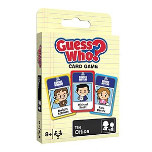 Guess WHO? Card Game: The Office $5.33 + Free Shipping w/ Prime or on orders over $35