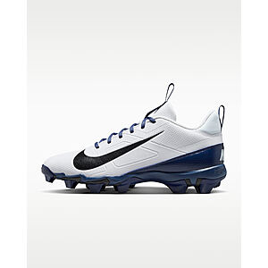 Nike Alpha Menace 4 Shark Football Cleats (White/Midnight Navy/Black) $44 + Free S&H $50+