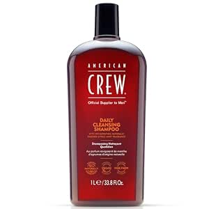 33.8-Oz American Crew Daily Cleanser Shampoo (Citrus Mint) $15.19 w/ S&S + Free Shipping w/ Prime or on orders over $35