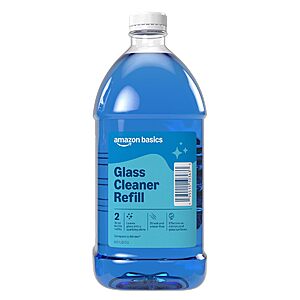 67.6-Oz Amazon Basics Glass Cleaner Refill $3.63 w/ S&S + Free Shipping w/ Prime or on orders over $35