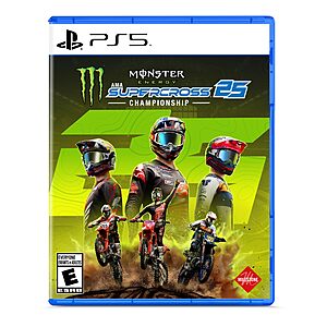 Monster Energy Supercross 25 (PS5) $20 + Free Shipping w/ Prime or on orders over $35