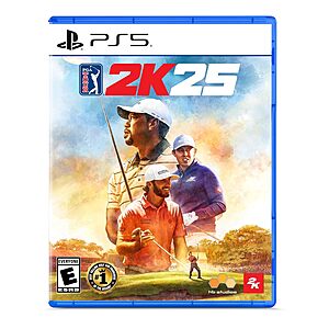PGA Tour 2K25 (PS5) $10 + Free Shipping w/ Prime or on orders over $35