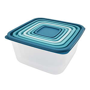 14-pc Mainstays Plastic Rainbow Food Storage Set $3.58 + Free S&H w/ Walmart+ or on $35+