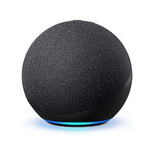 Refurbished Amazon Echo Smart Speaker (4th Gen; White) $29.99 + Free Shipping w/ Prime