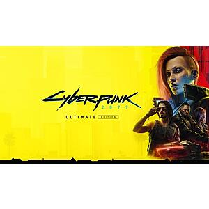 Cyberpunk 2077: Ultimate Edition (PC Game) $33.59 or less