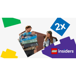 LEGO Insiders: 2X Loyalty Points on Purchases &mdash; 6/19 to 6/29