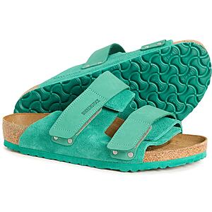 Men's Birkenstock Uji Leather Sandals (Green or Blue) $43 + $10 Shipping or Free Sierra Store Pickup