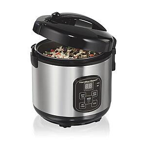 Hamilton Beach Digital Programmable Rice Cooker & Food Steamer $35.77 + Free Shipping