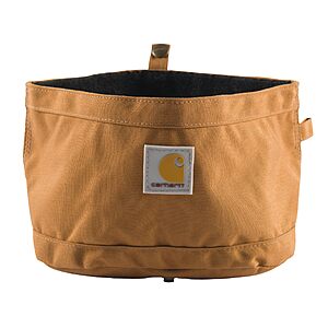 10-Cup Carhartt Nylon Duck Travel Dog Bowl (Brown) $12.59 + Free Shipping w/ Prime or on $35+