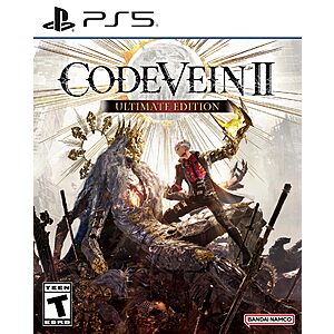 Code Vein II: Ultimate Edition (PS5) $49.47 or less + Free Shipping