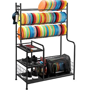 HIAARO Disc Golf Storage Rack (Holds 140+ Discs) $63.99 + Free Shipping