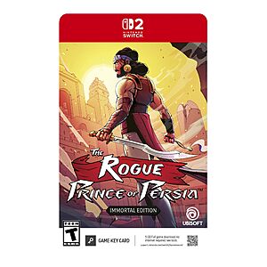 The Rogue Prince of Persia: Immortal Edition Steelbook (Switch 2 GKC) $29.75 + Free Shipping w/ Prime or on $35+