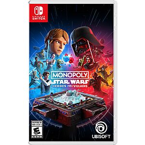 Monopoly: Star Wars Heroes vs. Villains (Nintendo Switch) $21.80 + Free Shipping w/ Prime or on $35+