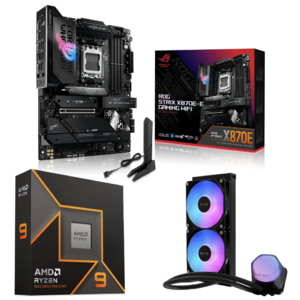 [Bundle] Ryzen 9 9950X CPU + ASUS ROG STRIX X870E-E GAMING WIFI MB + 240mm Cooler Master AIO $780 + Free S/H