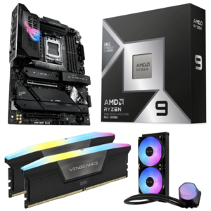 [Bundle] Ryzen 9 9950X3D2 Dual Edition CPU + ASUS ROG STRIX X870E-E GAMING WIFI MB + 64GB Corsair Vengeance RAM + 240mm Cooler Master AIO $1806 + Free S/H