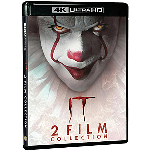 New Gruv Users: IT 2-Film Collection (4K UHD Blu-ray) $21.24 + Free Shipping