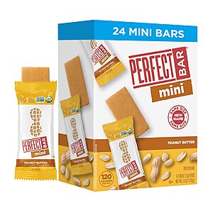 24-Ct 0.88-Oz Perfect Bar Mini 6g Protein Bars (Peanut Butter) $14.76 w/ S&S + Free Shipping w/ Prime or on $35+