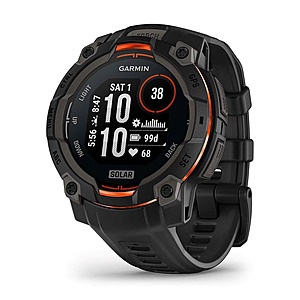 Sam's Club Members: Garmin Instinct 3 45 mm Solar Smartwatch $299 + Free S&H Plus Members