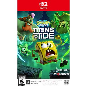 SpongeBob SquarePants: Titans of the Tide (Nintendo Switch 2) $29.97 + Free Shipping w/ Prime or on $35+