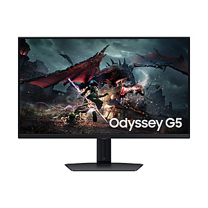 [Samsung EPP/EDU] 27" Odyssey G5 1440p 180Hz IPS Gaming Monitor $150 + Free Shipping