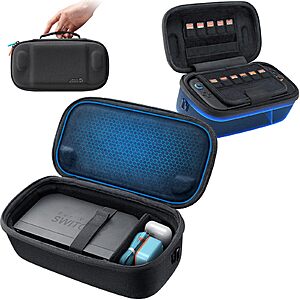 JSAUX Carrying Case for Nintendo Switch 2, Fits Dock and Accessories $14.29