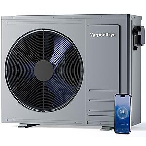 Varpoolfaye 10000 Gallon Swimming Pool Heater for Above Ground Pool 220v $599.99