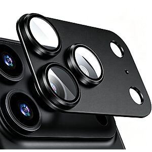 Tamoria Compatible for iPhone 18 Pro Max Camera Lens Protector Black $7.5