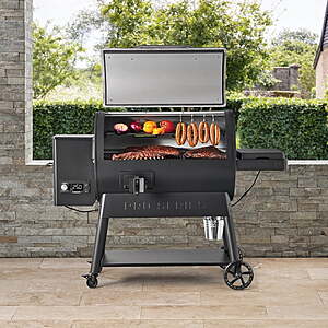 Member's Mark Pro Series 36" Pellet Smoker w/ Induction Burner, Smoke Tray & Cover $393.84 + Free S&H w/ Sam's Plus Members $394